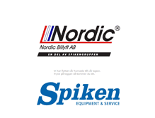 Tablet Screenshot of nordicbillyft.se
